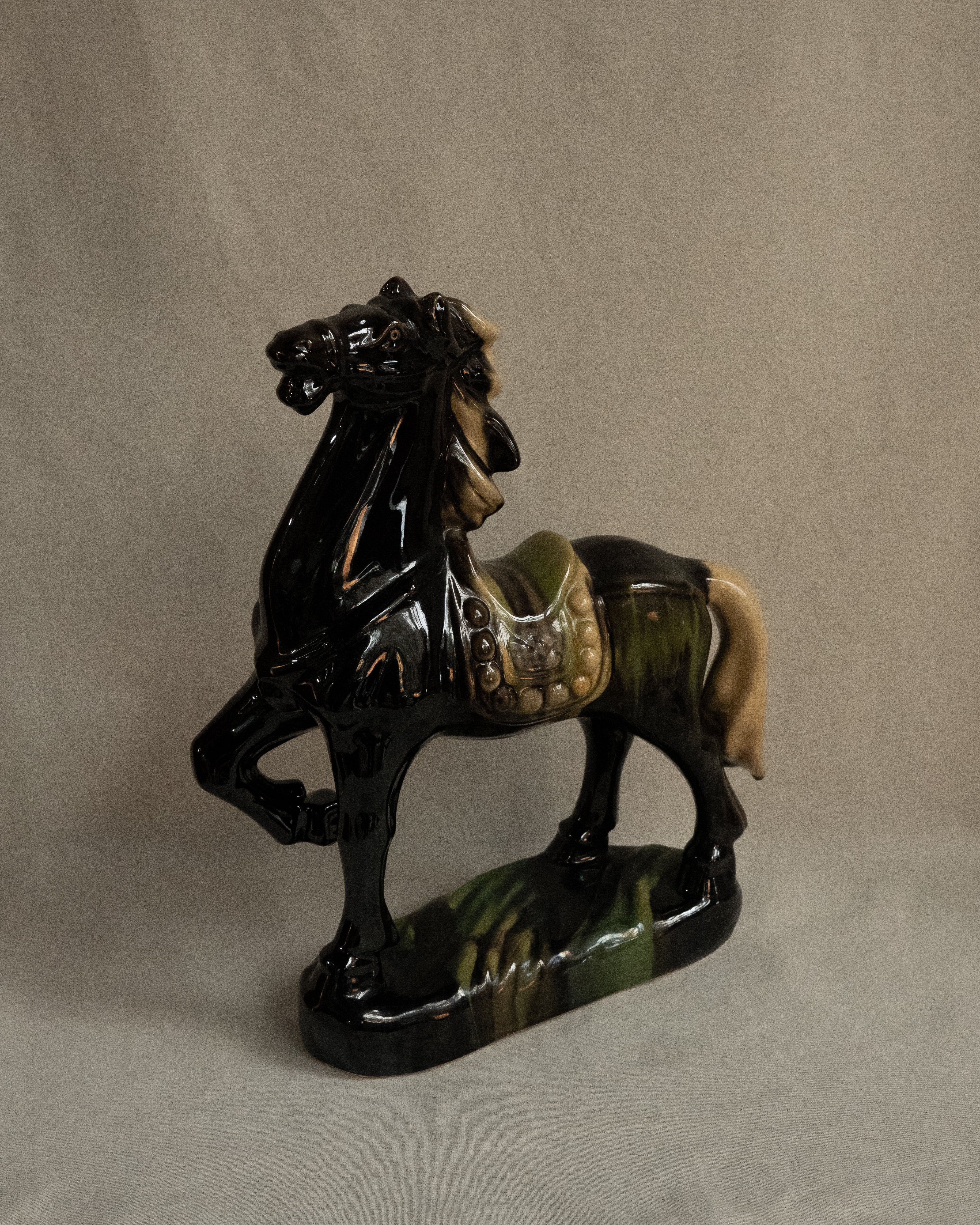 1970s Tang style ceramic horse