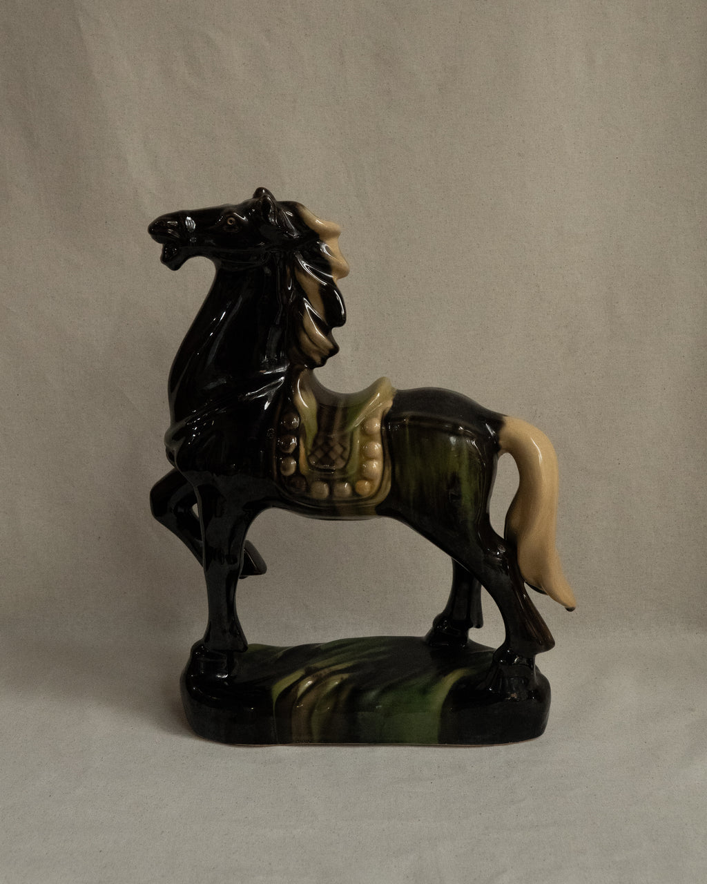 1970s Tang style ceramic horse