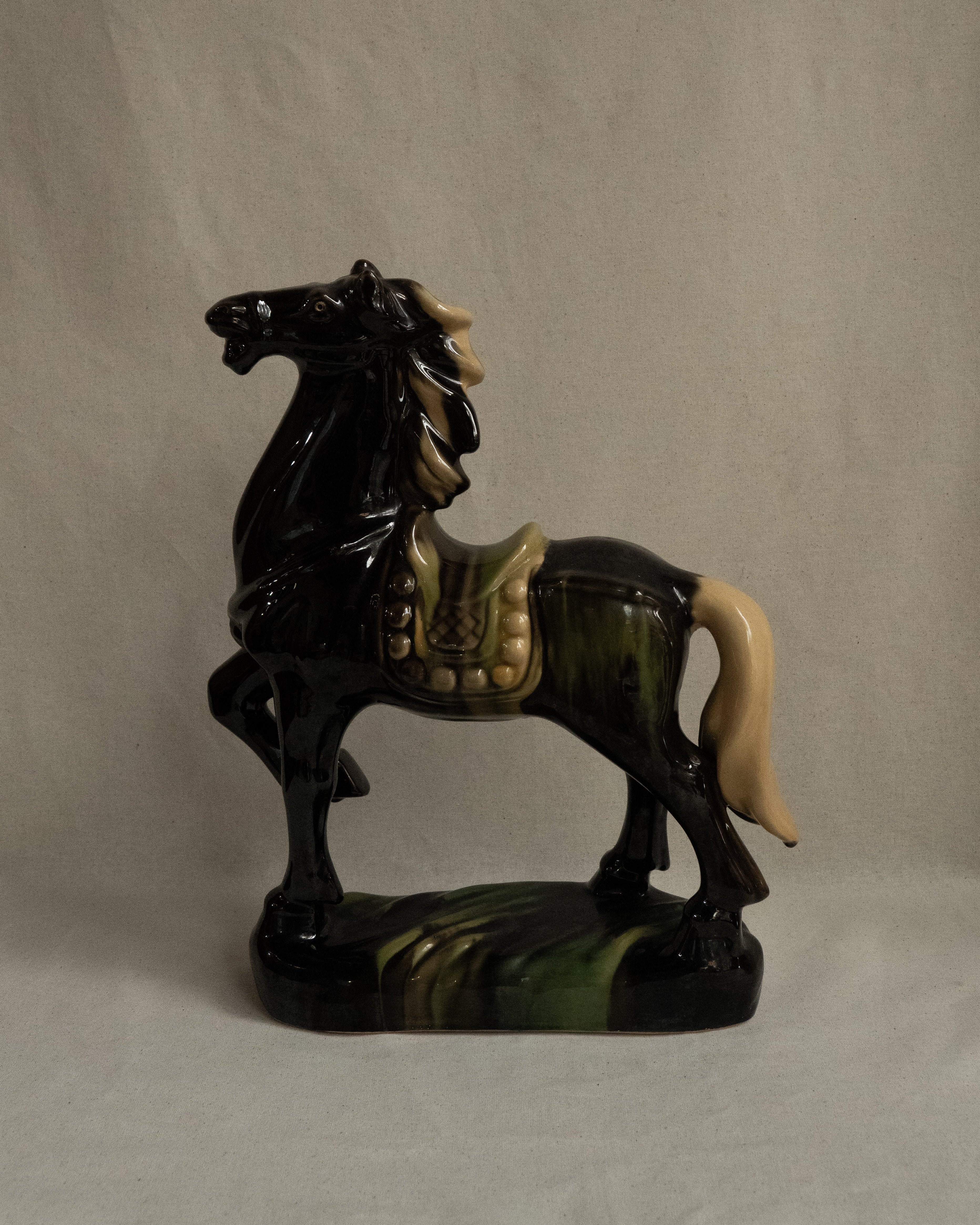 1970s Tang style ceramic horse