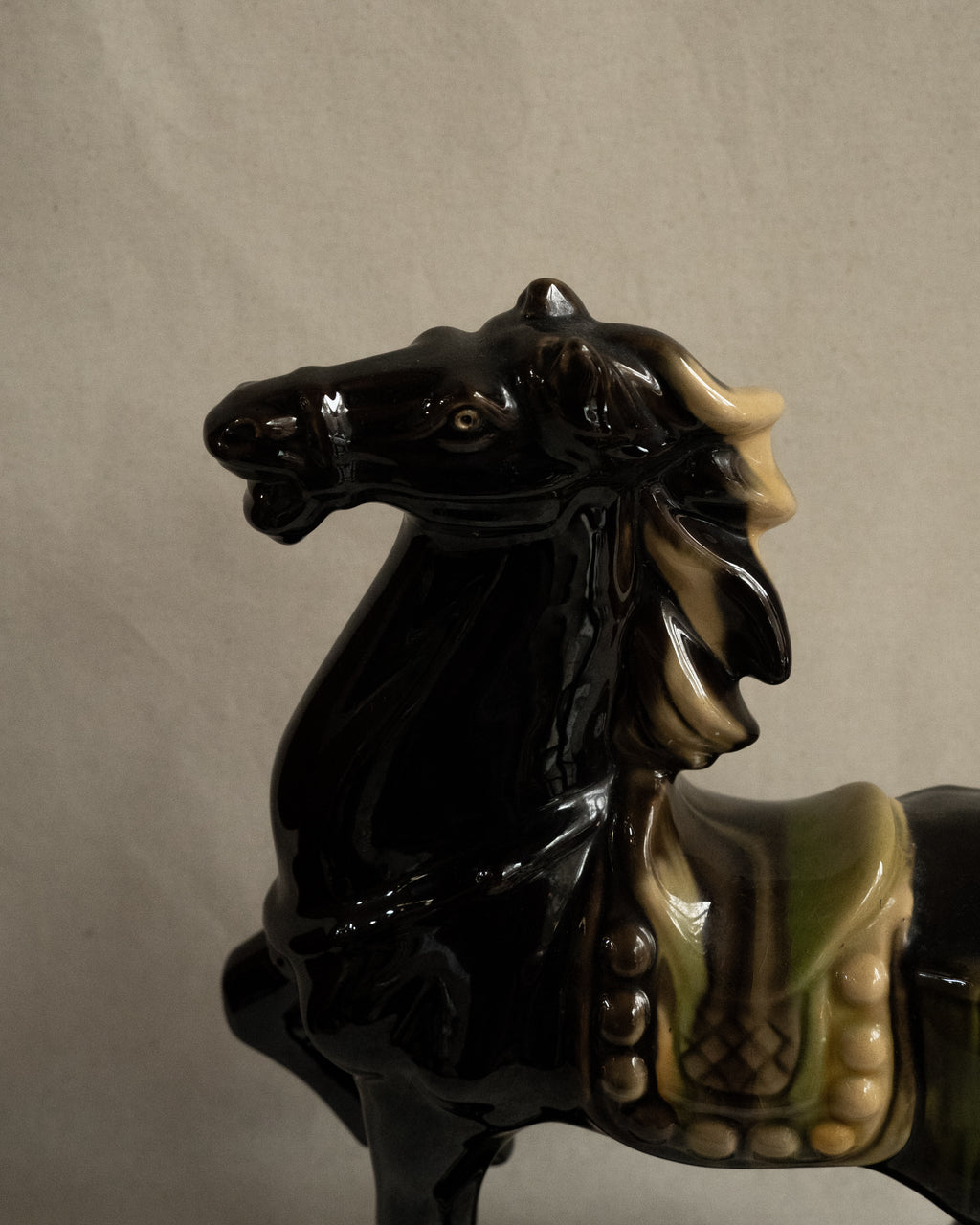 1970s Tang style ceramic horse
