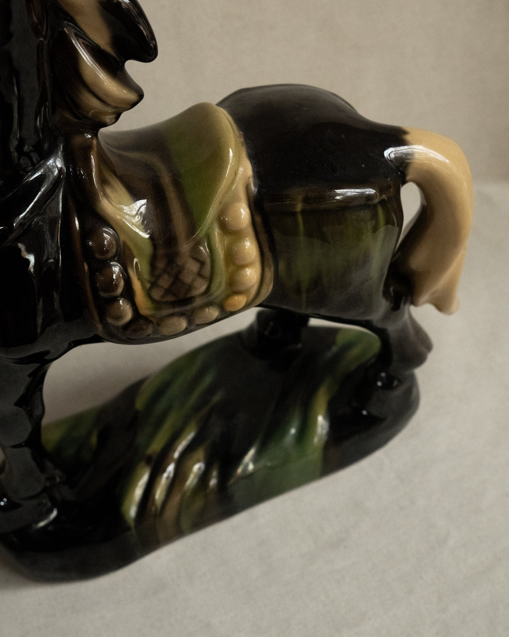 1970s Tang style ceramic horse