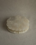 Onyx clam shell box with hinged lid