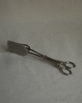 Silver plated tongs