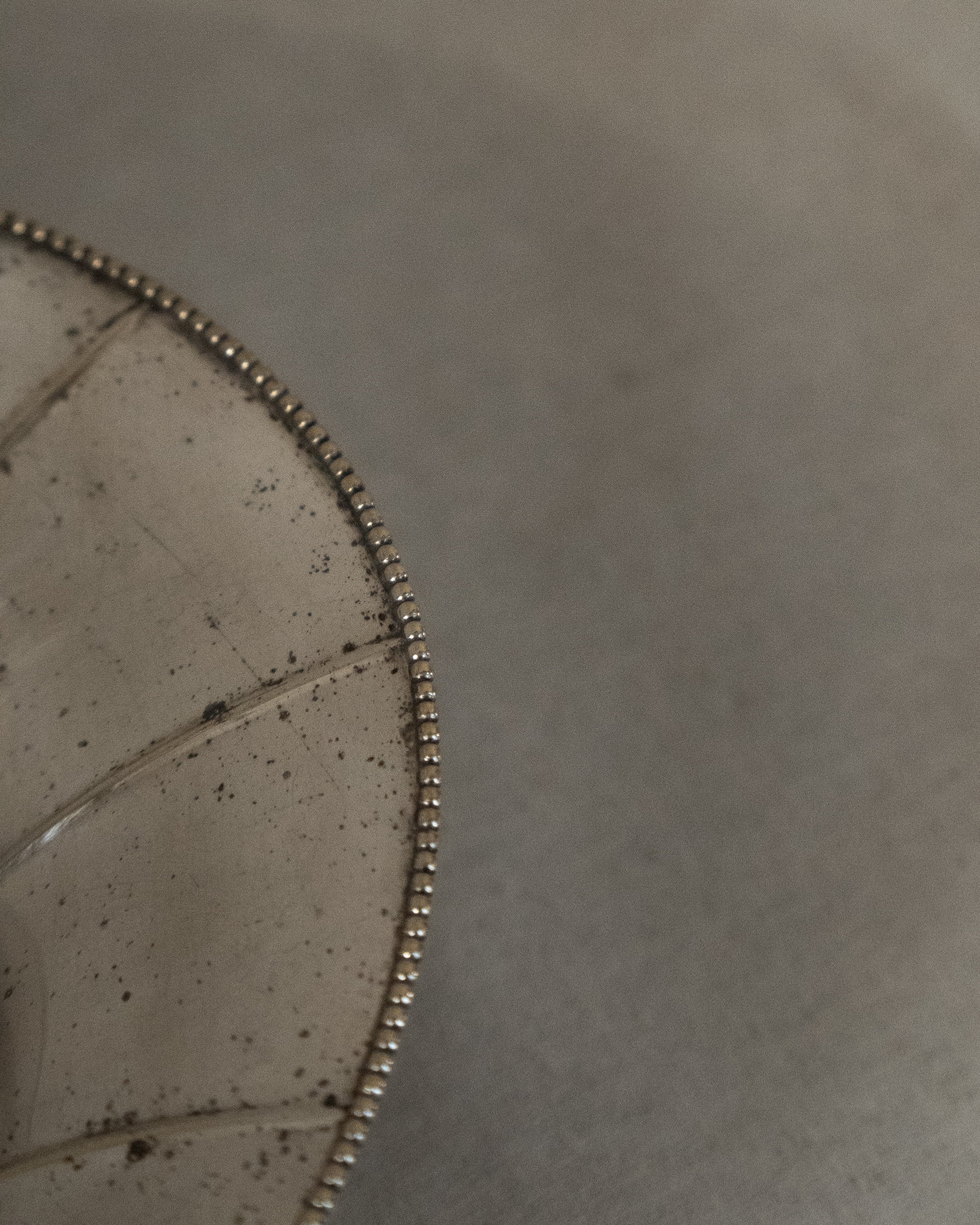 Silver plated dish with beaded edges