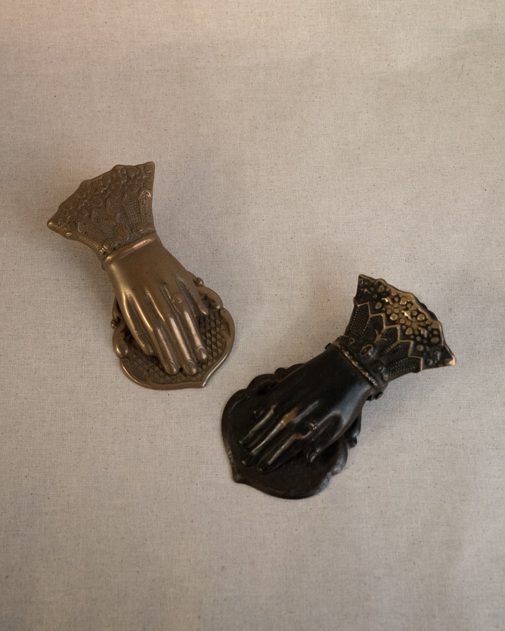 Brass hand clip