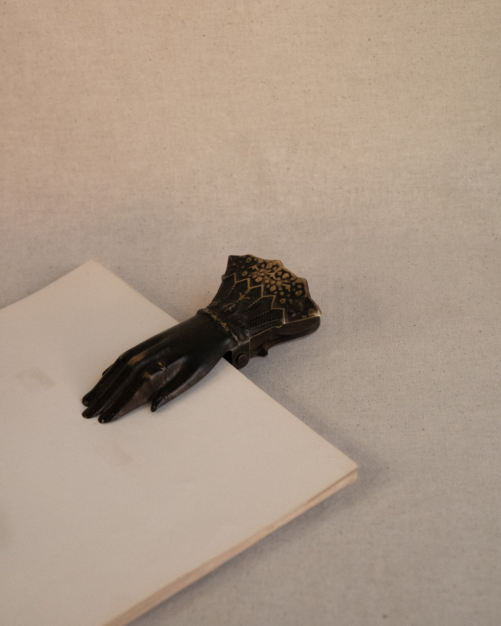 Brass hand clip