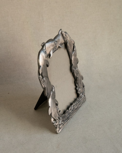 Dolphin aluminum picture frame