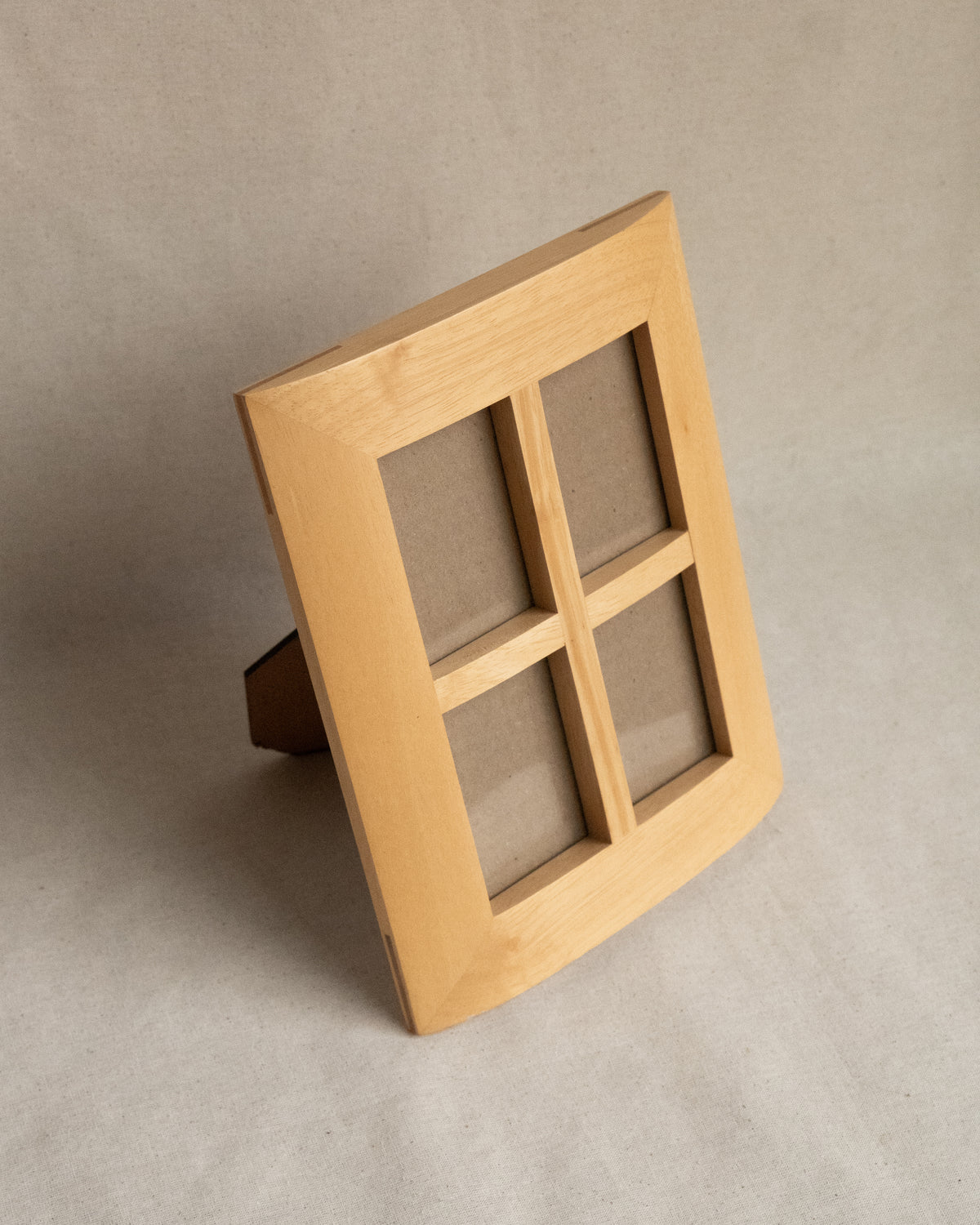 4 in 1 convex wooden picture frame