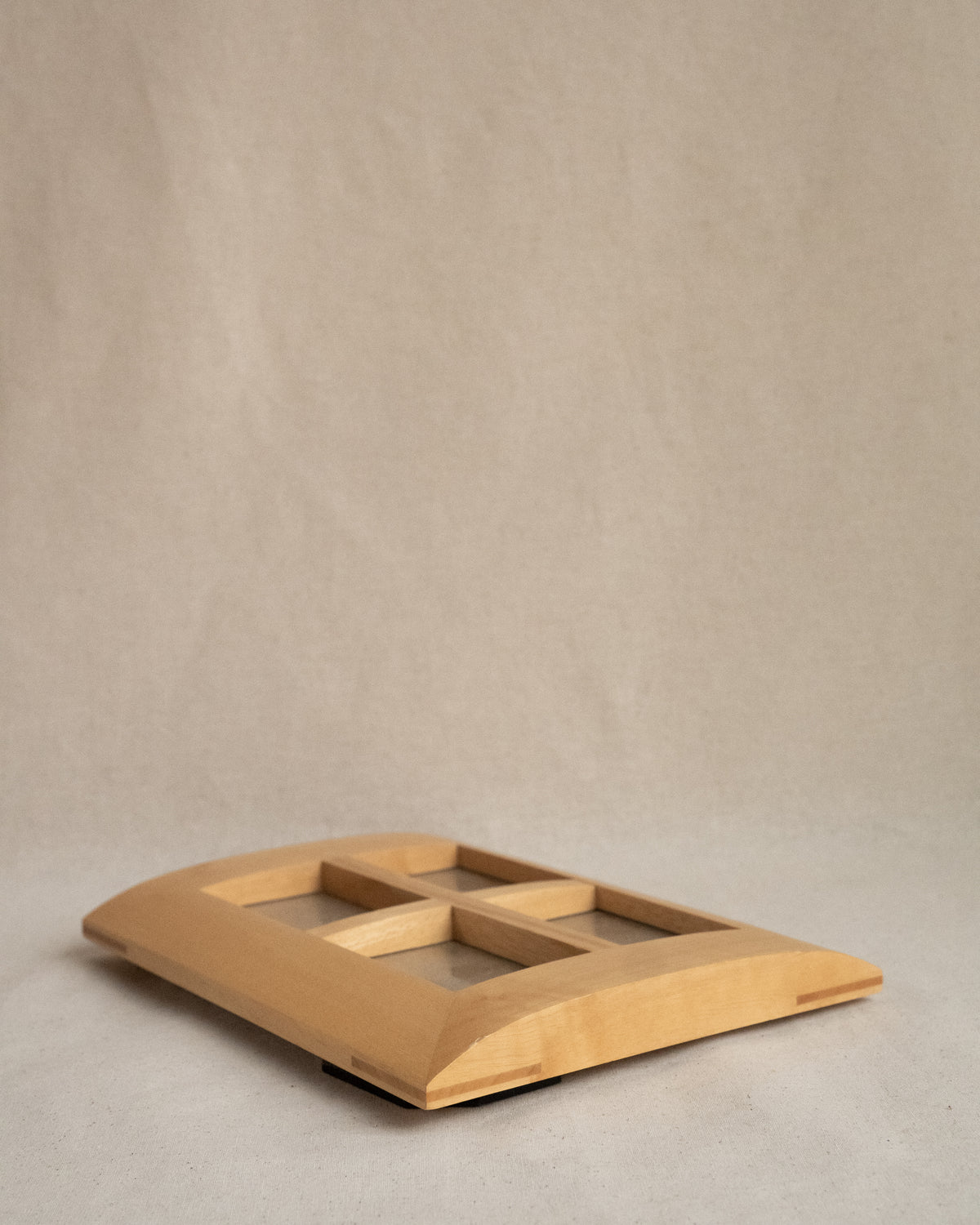 4 in 1 convex wooden picture frame