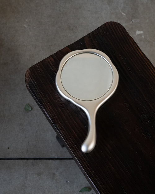'Camelia Superior' handheld mirror by Angela Cummings (designed for Tiffany &amp; Co) for Shiseido