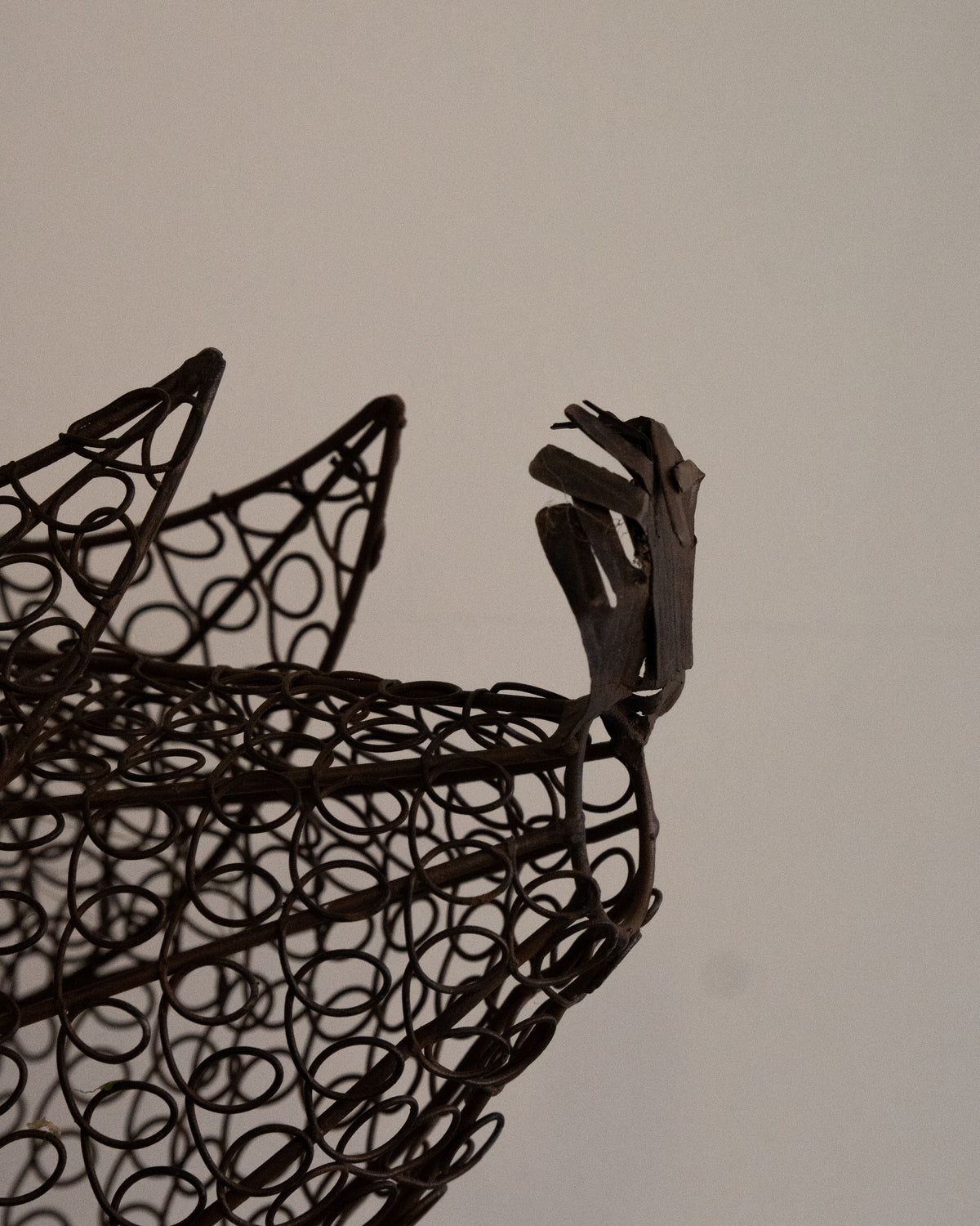 Wire art pelican