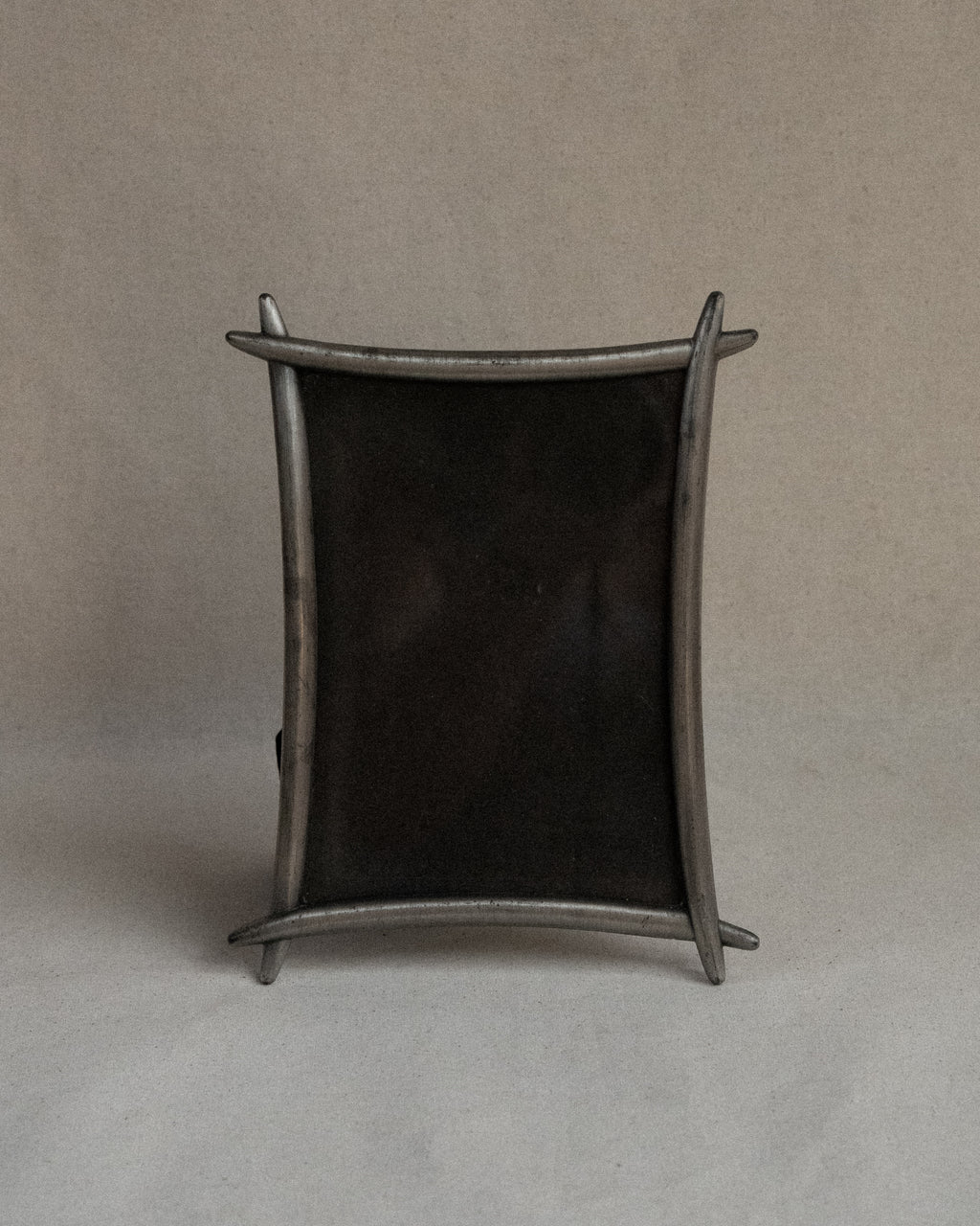 Abstract metal frame