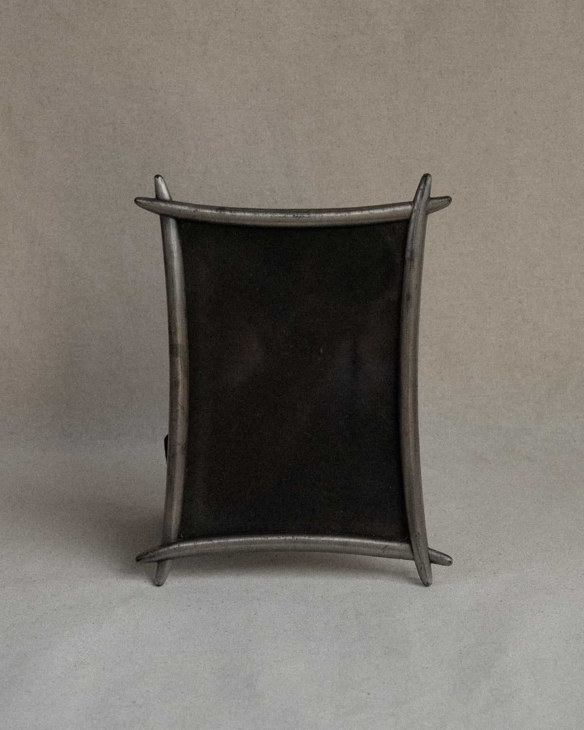 Abstract metal frame