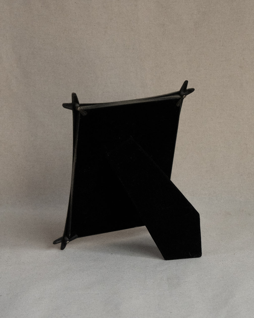 Abstract metal frame