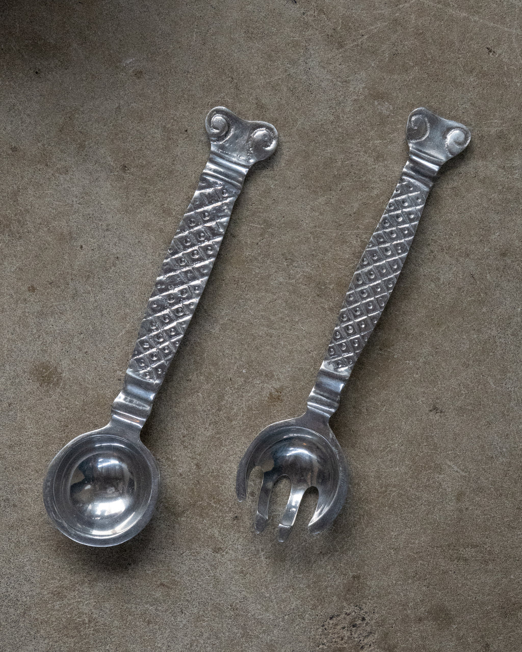 Pair of Carol Boyes style salad servers