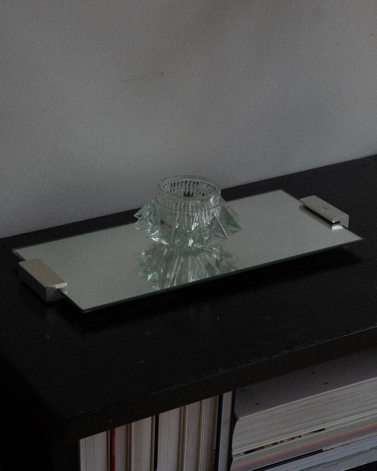 Vintage Ikea wall mirror/tray
