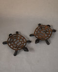Metal tortoise trivet