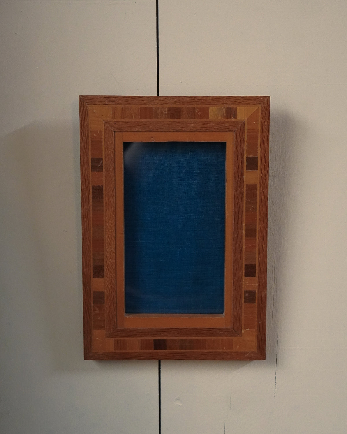 Marquetry picture frame, Made in New Zealand