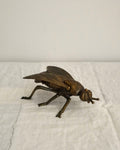 Italian bronze fly ashtray/trinket box