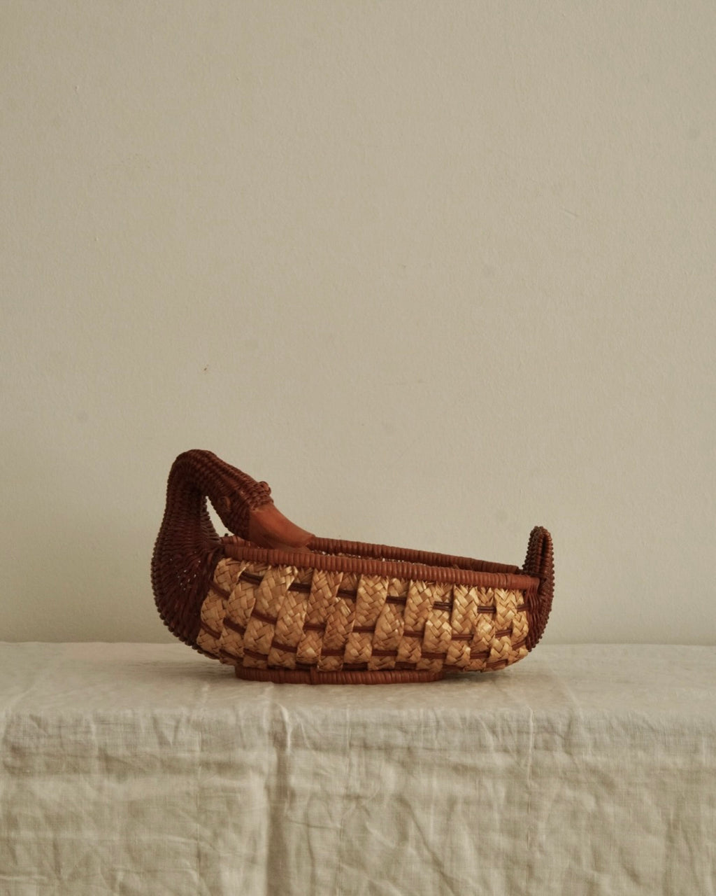 Woven duck basket