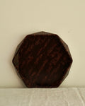 Japanese hexagon wooden plate/tray