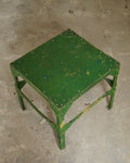 WW2 green steel metal side/coffee table