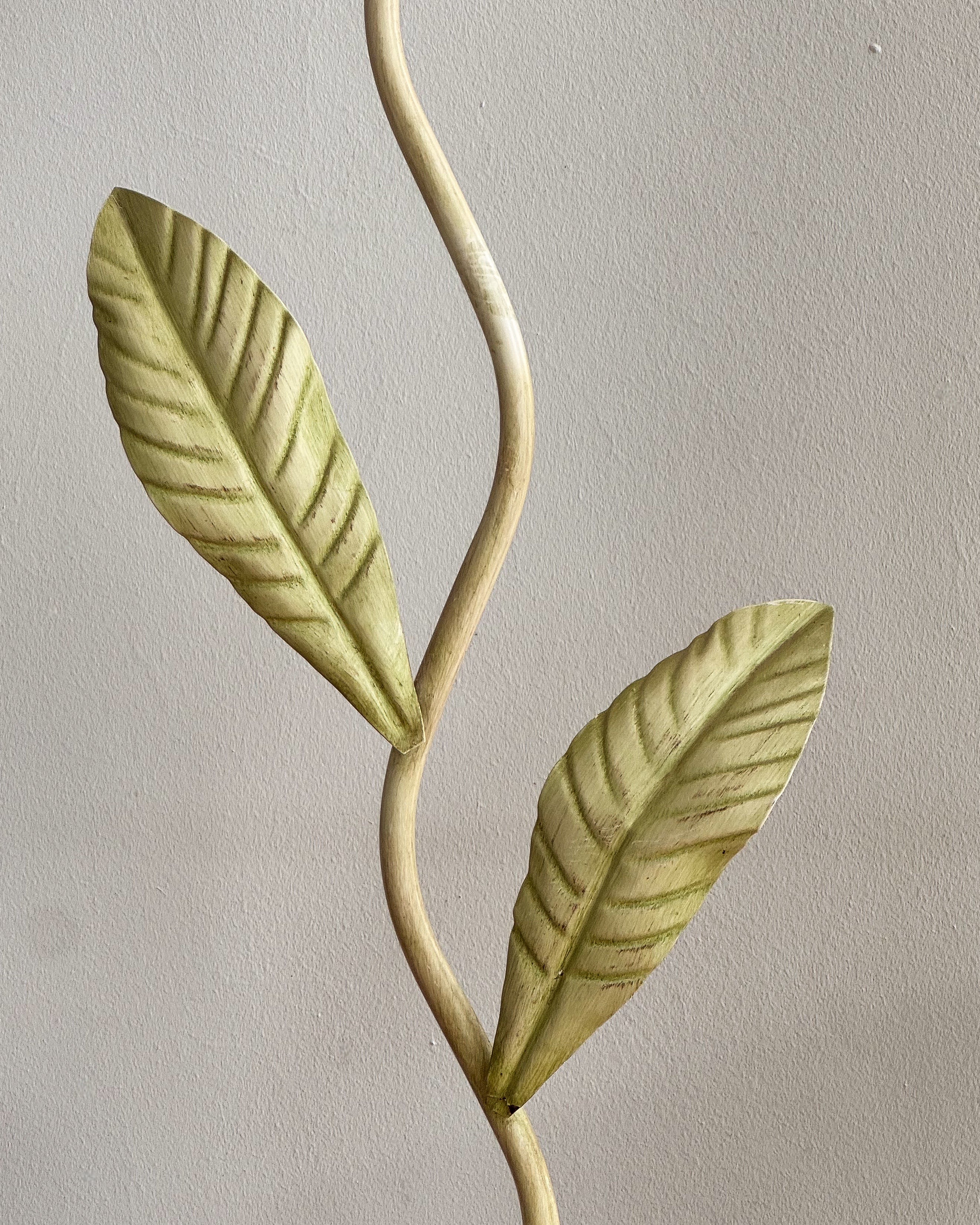 1970s Italian Metal Sunflower Floor Lamp