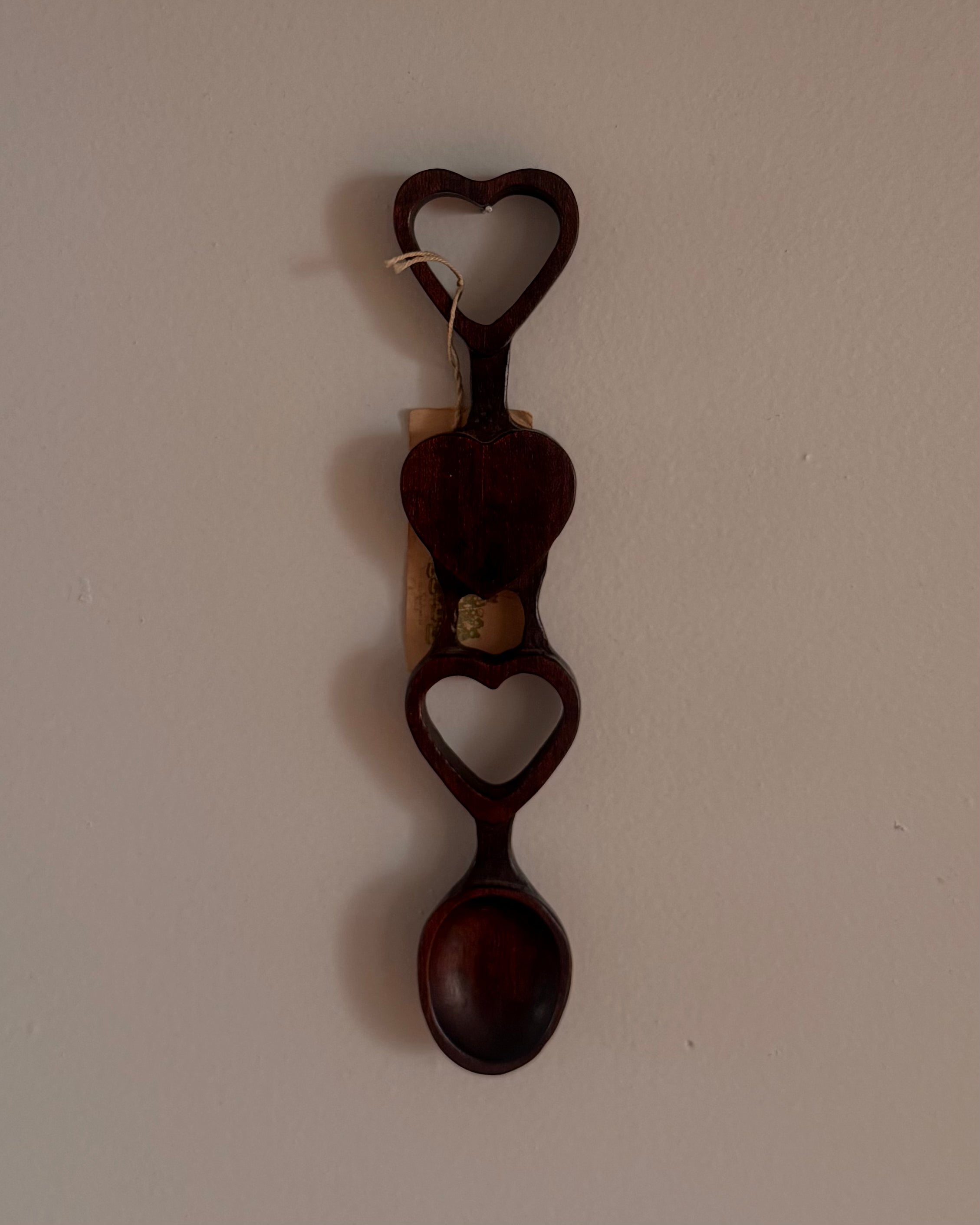 Welsh love heart spoon