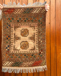 Handwoven 100% silk rug